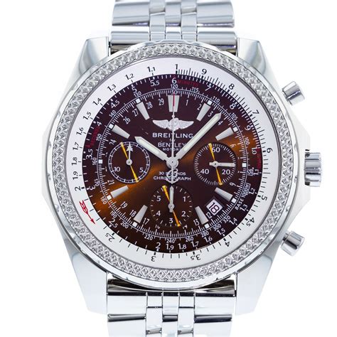 used breitling bentley motors watch